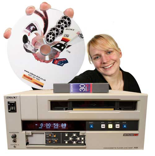 Video Tape transfer and copy to MP4 and AVI digital files