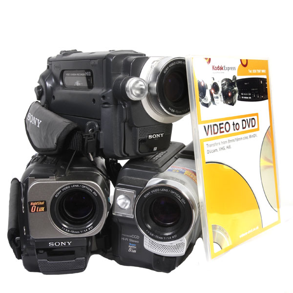 Camcorder Video Tapes to MP4 and AVI digital files
