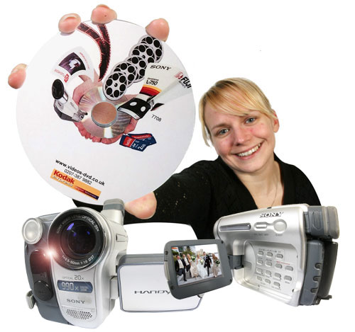 Video Tape transfer and copy to MP4 and AVI digital files