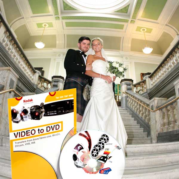 Wedding Videos to MP4 and AVI digital files